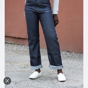 Naked and Famous size 28. 11oz indigo denim